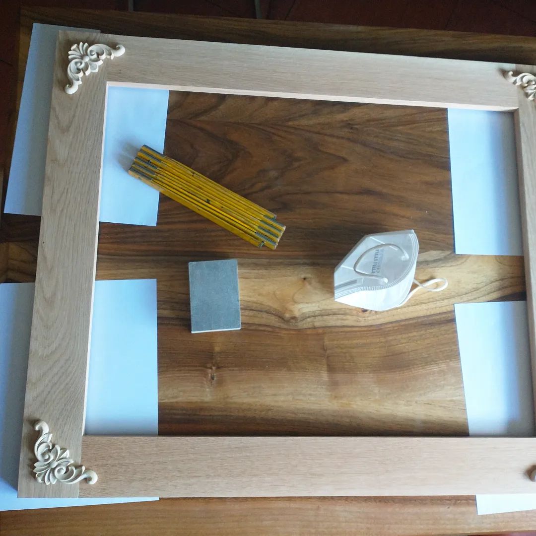 Surové drevo v dielni